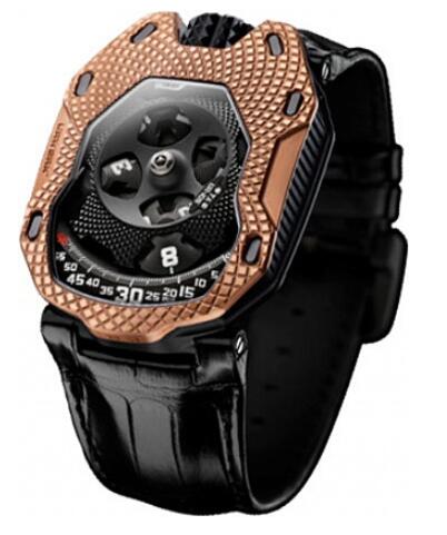 Urwerk Watch Replica 105 collection UR-105 TA Raging Gold